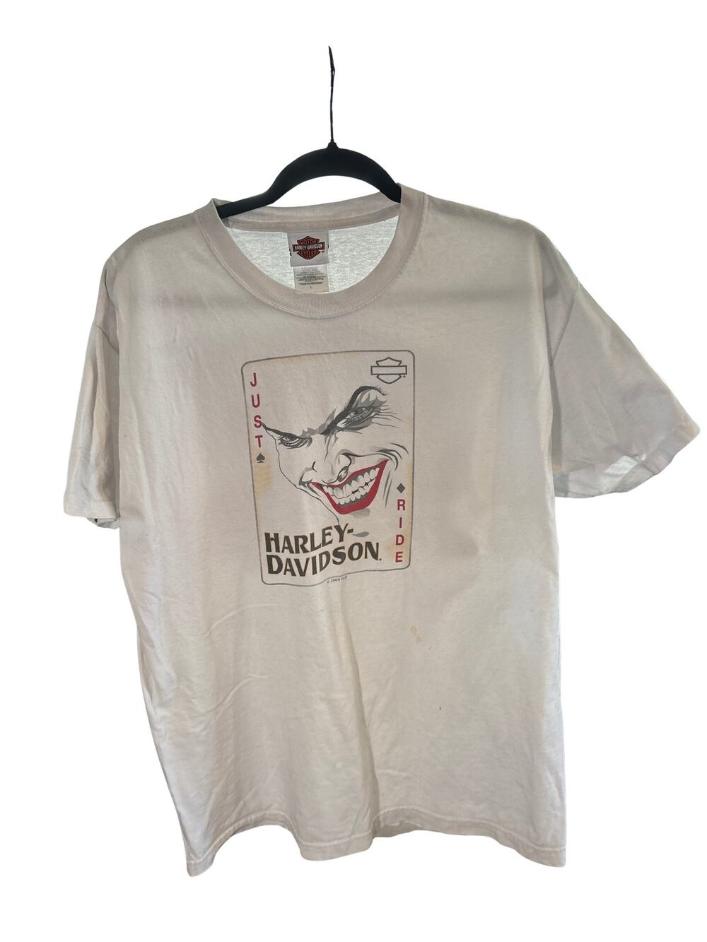 Harley Davidson Men’s L Shirt Sturgis South Dakota Just Ride Tee